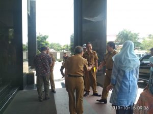 Tim Pengendali Inflasi Daerah ( TPID ) yang di ketuai Gubernur Lampung Arinal Djunaidi menggelar rapat koordinasi