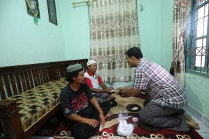 Rycko Menoza SZP sambangi rumah Akbar, korban hanyut digorong-gorong