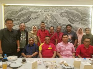 Sambil ngopi bareng Wiyadi, Rycko mengenang sejarah saat di PDI Perjuangan