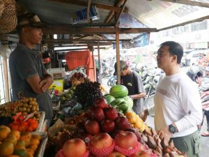 Manfaatkan waktu akhir pekan, rycko Blusukan ke sejumlah tempat di Bandarlampung