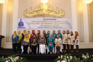 Ketua Tim Penggerak PKK Provinsi Lampung Jalin Silaturahmi Dengan Ketua TP PKK Se-Lampung