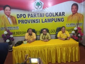 Zaiful siap memajukan partai Golkar jika terpilih menjadi Bupati Lampung Timur
