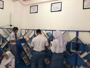 Wujud kepedulian pendidikan IPC Panjang dirikan kafe baca di SMA 10