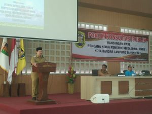 Walikota Hadiri Acara Rancangan Kerja Pemerintah Daerah (RKPD) 2021