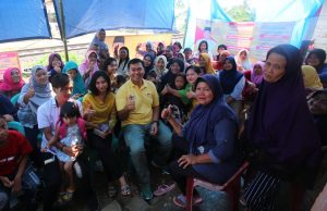 bertatap muka dengan masyarakat itu hal menyenangkan bagi Bakal calon Walikota Bandar Lampung Rycko Menoza SZP
