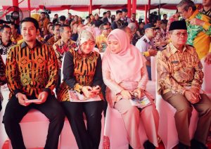 Hadiri HPN 2020 di Kalimantan Selatan, Wagub Nunik Kobarkan Semangat Insan Pers Lampung agar Semakin Berjaya