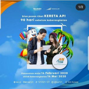 Tiket Kereta API masa Lebaran 1441 H bisa dipesan mulai 14 Februari 2020