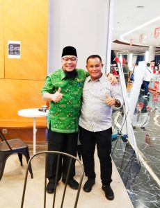 Hadiri malam puncak HArt Bour Night Festival TEC Nanang mesra