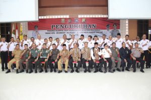 Kapolresta Bandar Lampung Kukuhkan Ratusan Pokdar Kamtibmas Tingkat Kota Bandar Lampung
