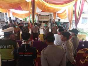 Tindak Lanjut Maklumat Kapolri, Polri -TNI dan Dinas Terkait Bubarkan Acara Resepsi Pernikahan di Pesisir Barat