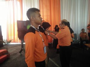 Direktur Bina Potensi Badan Nasional Pencarian dan Pertolongan (Basarnas) Membuka Pelatihan Potensi SAR Angkatan I Th 2020 di Lampung