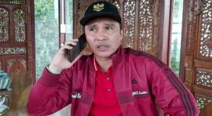 Bupati Lampung Barat memberi semangat kepada warganya yang terkena Covid 19 di Jakarta