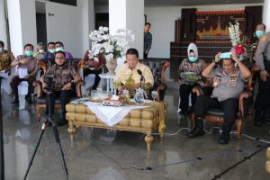 Antisipasi Meluasnya Penyebaran Corona, Gubernur Lampung Gelar Rapat Koordinasi Bersama Bupati dan Walikota