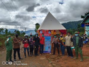 _Wawan Hermawan_ Peratin Pekon Suka Jaya Kecamatan Pagar Dewa Bentuk Posko Relawan “Mengantisipasi CONVID 19