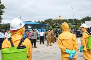 Pastikan Kesiapan Antisipasi Penyebaran Covid-19, Gubernur Arinal Pantau Langsung Pelabuhan Bakauheni