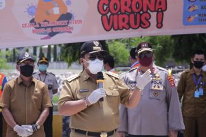 Cek Langsung Antisipasi Covid-19 di Pelabuhan Panjang, Gubernur Arinal Minta Lakukan Pengawasan Ketat agar Perekonomian Lampung Tidak Terganggu