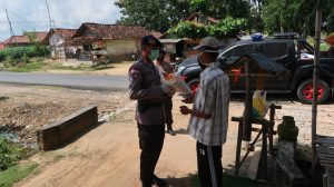 Satmob Tuba berikan bantuan 500 kilogram beras kepada Masyarakat Kurang Mampu