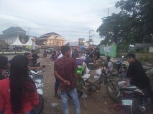 Puasa pertama Tugu Macan ramai didatangi ratusan warga