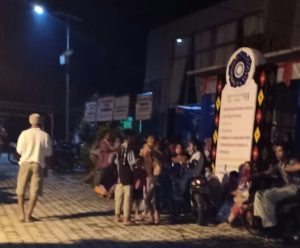 Turun Hujan sebagian warga pesisir kembali kerumah masing-masing