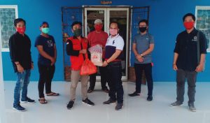 Pemkab Tuba berikan sembako kepada anggota PWI