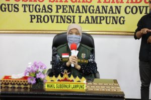 Wagub Chusnunia Chalim Sampaikan Update Data Covid-19 dan Koordinasi Bersama Satgas Gugus Tugas Pemkot Balam