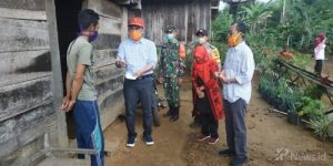 Jelang berbuka puasa, Bupati Parosil Datangi 7 Rumah Penerima BLT DD Trimulyo Gedungsurian