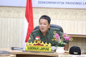 Gubernur Arinal Lakukan Rakor dengan Ketua Gugus Tugas Pusat Doni Monardo, Sampaikan Kemajuan Penanganan COVID-19 di Provinsi Lampung