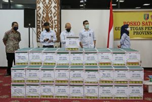 Gubernur Arinal Apresiasi Kontribusi BUMN, OJK, dan Asosiasi Asuransi dalam Percepatan Penanganan Covid-19 di Provinsi Lampung