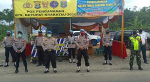 Kapolres Lampung Barat Menyambut Langsung Kunjungan Tim Divisi Propam Mabes Polri