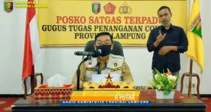 Tim Gugus Tugas Covid 19 menerima bantuan 50 APD dari BNPB