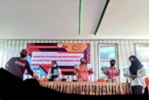 TIm GLD dan PWI Lambar Gelar Lomba Menulis Anak- Anak “ Pengunjung Lamban Baca di Tengah Pandemi Covid -19