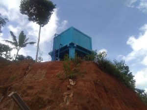Bak Penampungan Air Bersih di Pekon Batu Kebayan Mubadzir