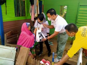 Rycko Kunjungan dan menyapa dari rumah ke rumah warga di sejumlah Kecamatan di Kota Bandar Lampung