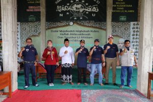 Wagub Nunik dan Komunitas Suzuki Katana Jimny Indonesia Lakukan Bakti Bosial di Pondok Pesantren Bahrul Ulum Jati Agung, Lampung Selatan