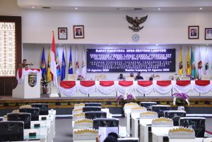 Gubernur Arinal Sampaikan Jawaban atas Pemandangan Umum Fraksi DPRD Lampung