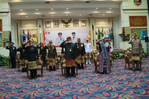 Ketua DPRD Lampung Hadiri Peluncuran Uang Baru Edisi Khusus Hut RI ke 75