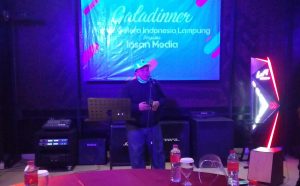 Sambut Rakorwil, Partai Gelombang Rakyat Indonesia Provinsi Lampung adakan pertemuan dengan Awak Media