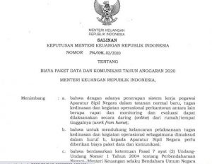 Ada Biaya Paket Data Rp400 – 200 ribu untuk Pegawai, Ini Kata Kepala BPKAD Daman Nasir