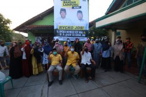 Dikawal Camat, Lurah dan Linmas Saat Sosialisasi, Rycko Berikan Sambutan Menyejukan Hati