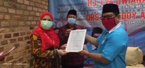 Partai Gelora dekalarasikan dukungan partai ke Eva-Dedy Amrullah