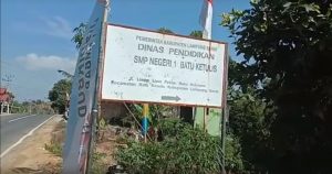 SMP Negri 1 Batu Ketulis Meski Sekolah boleh Gelar Pembelajaran Tatap Muka PJJ Akan tetep dilakukan