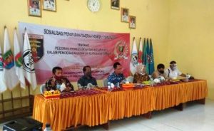 Wakil Ketua 1 DPRD Lampung Sosialisasikan Perda Nomor 1 Tahun 2016