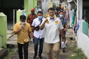 Sambangi warga pinggiran, Rycko-Joss janji akan prioritaskan pembangunan dipinggiran Kota Bandarlampung