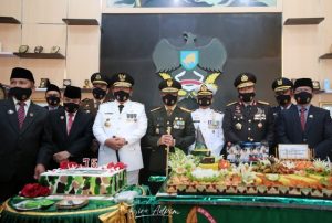 Gubernur Arinal dan Forkopimda Ikuti Upacara HUT TNI ke-75 secara Virtual Bersama Presiden
