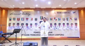 Gubernur Arinal Minta Jajaran Direksi PT. Bank Lampung Profesional dan Bersinergi dengan Kabupaten/Kota.