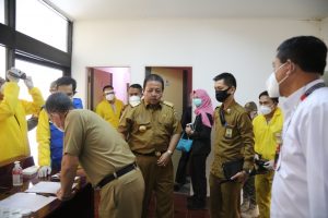 Pemprov Lakukan Tes Urine Sesuai Inpres No 2/2020, Gubernur Arinal Instruksikan Pimpinan Tinggi Pratama Bekerja Profesional dan Jauhi Narkoba