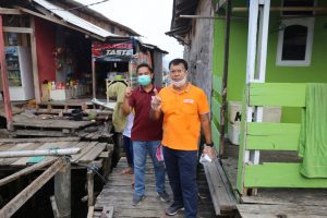 Rycko Menoza Prihatin Melihat Warga Pinggiran Kota Bandar Lampung