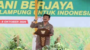 Mentan Syahrul Yasin Limpo dan Gubernur Arinal Djunaidi Lakukan Launching Kartu Petani Berjaya