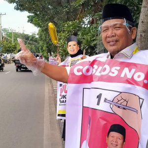 Kader PKS Sosialisasikan Program Kerja Rycko Jos Lewat Aksi Freeze Mob