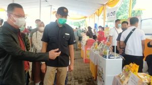 Stabilisasi Harga Kebutuhan Pokok TPID Lampung Gelar Operasi Pasar Awal Tahun 2021 Terapkan Prokes 3 M